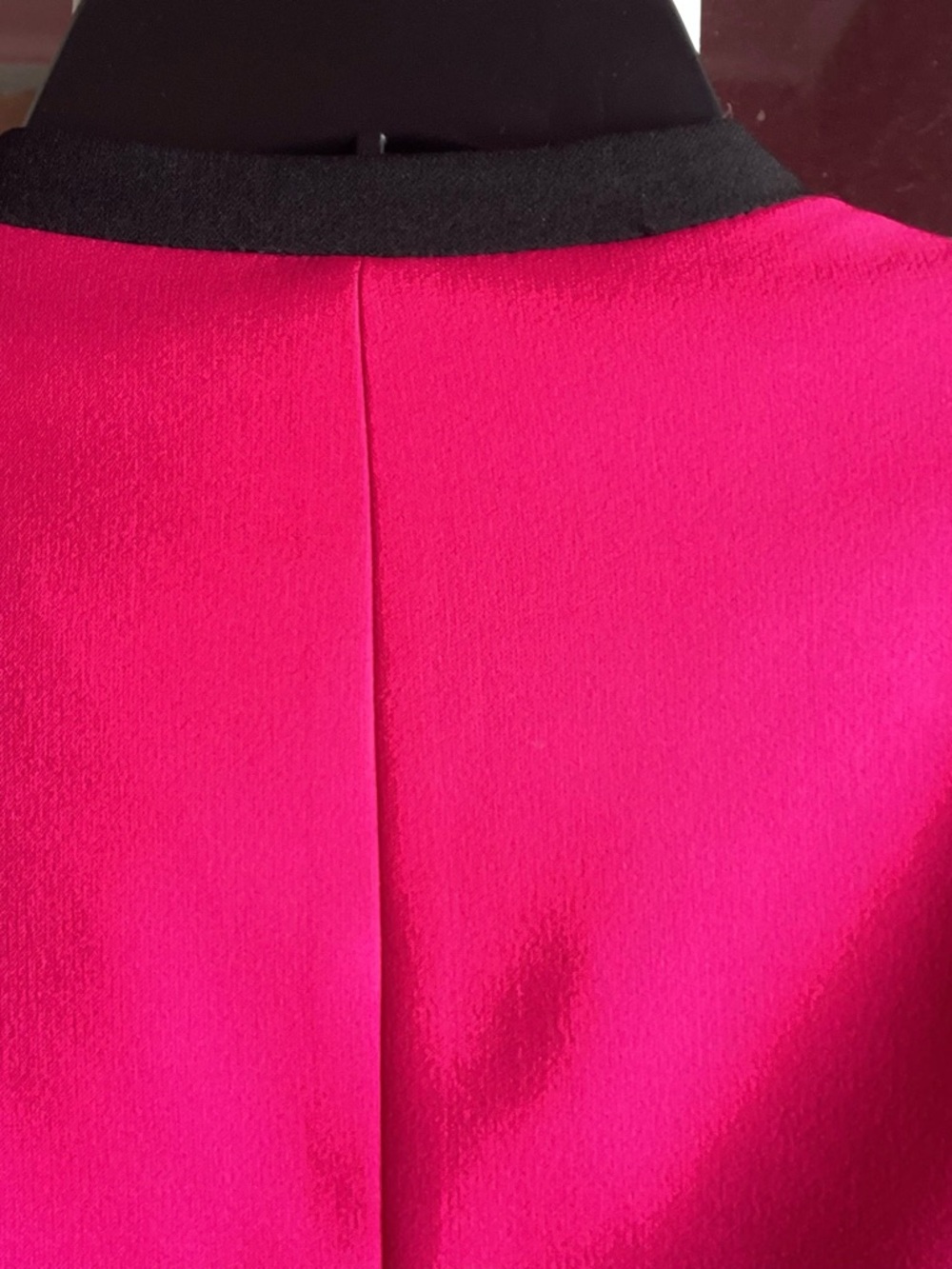 Jones Studio Hot Pink Blazer with Black Trim - Picture 6 of 7